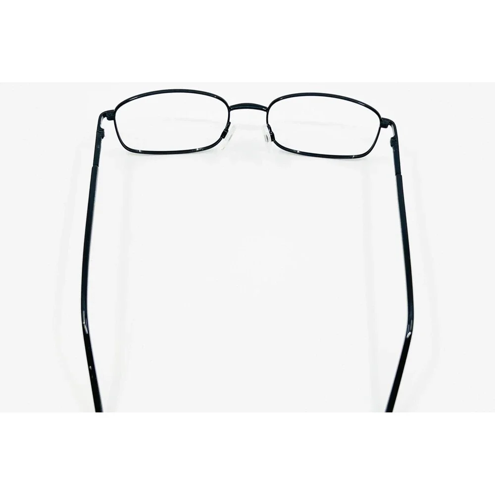 Modern Kody Eyeglasses Frames Mens Black Rectangle 54-18-145